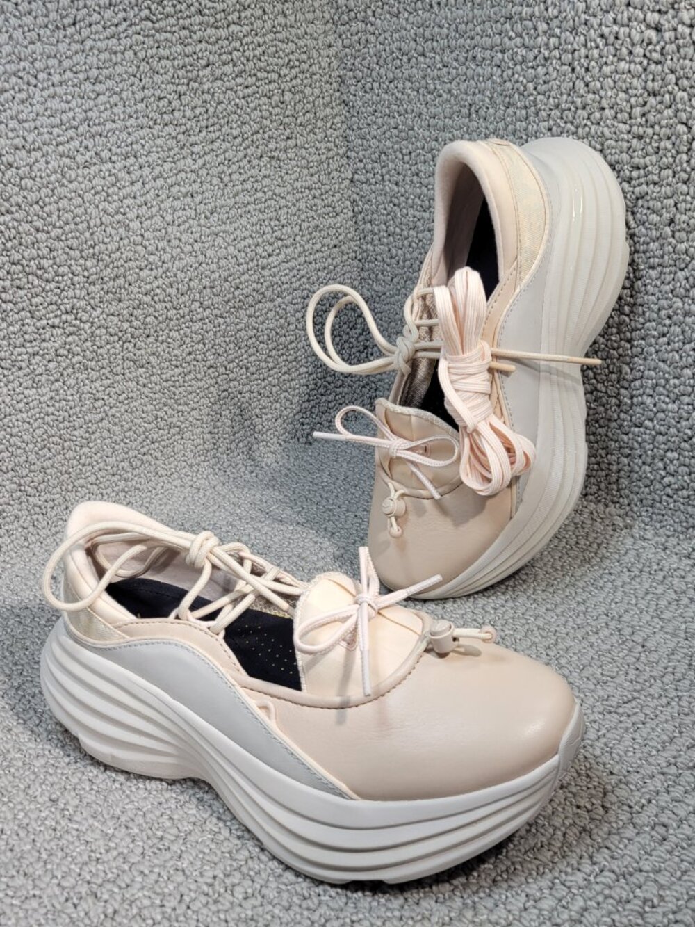 Hoka One One Bondi Mary Jane Beech Wood/Stucco Sneakers Women's Multiple Sizes - Picture 9 of 12